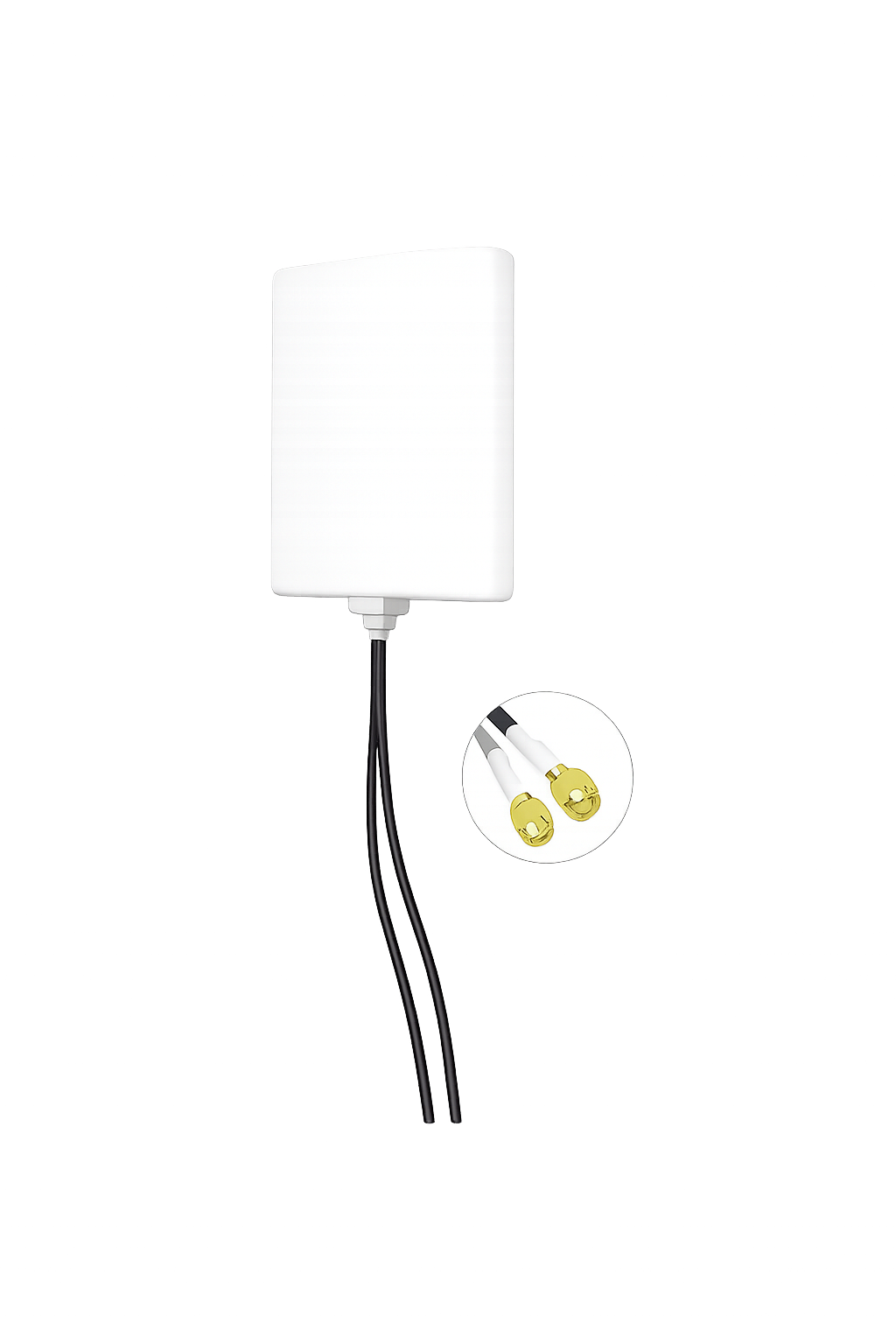 Directional panel 2×2 MIMO antenna